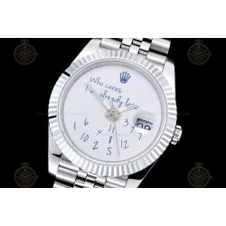 Datejust 41mm 904L SS/Flt/Jub Who Cares GMF A2824