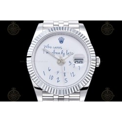 Datejust 41mm 904L SS/Flt/Jub Who Cares GMF A2824