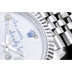 Datejust 41mm 904L SS/Flt/Jub Who Cares GMF A2824