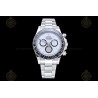 Daytona 126500LN 904L SS/Cer White/Stk FF A7750 Mod