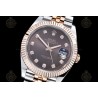 Datejust 41mm 126331 904L RG-SS/Flt/Jub Brown/Dia EWE A3235