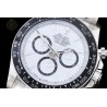 Daytona 126500LN 904L SS/Cer White/Stk FF A7750 Mod