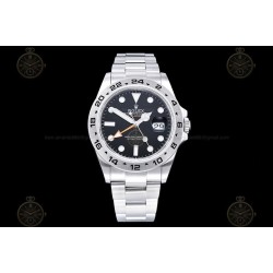 Explorer II 226570 904L SS Black/Dot QF SH3285-2 CHS