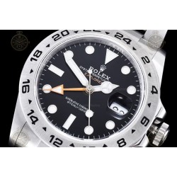 Explorer II 226570 904L SS Black/Dot QF SH3285-2 CHS