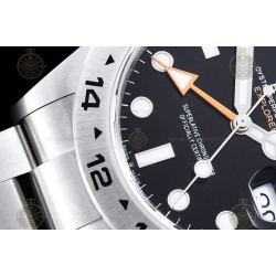 Explorer II 226570 904L SS Black/Dot QF SH3285-2 CHS