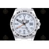 Explorer II 226570 904L SS White/Dot QF SH3285-2 CHS