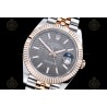 Datejust 41mm 126331 904L RG-SS/Flt/Jub Honeycomb Grey/Stk EWE A3235