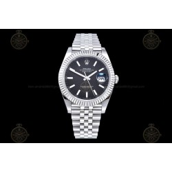 Datejust 41mm 904L SS/Flt/Jub Black/Stk EWE A3235