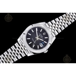 Datejust 41mm 904L SS/Flt/Jub Black/Stk EWE A3235