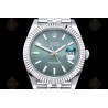 Datejust 41mm 904L SS/Flt/Jub Green/Stk EWE A3235