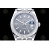 Datejust 41mm 904L SS/Flt/Jub Grey/Stk EWE A3235