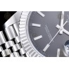 Datejust 41mm 904L SS/Flt/Jub Grey/Stk EWE A3235