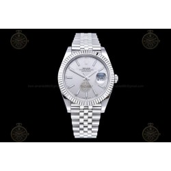 Datejust 41mm 904L SS/Flt/Jub Silver/Stk EWE A3235