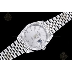 Datejust 41mm 904L SS/Flt/Jub Silver/Stk EWE A3235