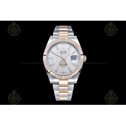 Datejust 41mm 126331 904L RG-SS/Flt/Oys HCSilver/Stk EWE A3235