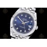 Datejust 41mm 904L SS/Flt/Jub Blue/Dia EWE A3235