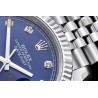 Datejust 41mm 904L SS/Flt/Jub Blue/Dia EWE A3235