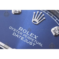 Datejust 41mm 904L SS/Flt/Jub Blue/Dia EWE A3235