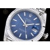 Datejust 41mm 904L SS/Flt/Jub Honeycomb Blue/Stk EWE A3235