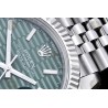 Datejust 41mm 904L SS/Flt/Jub Honeycomb Green/Stk EWE A3235