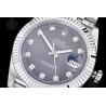 Datejust 41mm 904L SS/Flt/Jub Grey/Dia EWE A3235