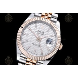 Datejust 41mm 126331 904L RG-SS/Flt/Jub Honeycomb RG/Stk EWE A3235