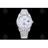 Datejust 41mm 904L SS/Flt/Jub White MOP/Dia EWE A3235