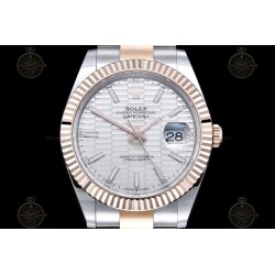 Datejust 41mm 126331 904L RG-SS/Flt/Oys HCSilver/Stk EWE A3235