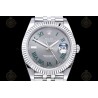 Datejust 41mm 904L SS/Flt/Jub Grey/Rmn EWE A3235