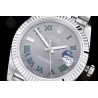 Datejust 41mm 904L SS/Flt/Jub Grey/Rmn EWE A3235