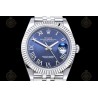 Datejust 41mm 904L SS/Flt/Jub Blue/Rmn EWE A3235