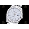 Datejust 41mm 904L SS/Flt/Oys White/Stk EWE A3235