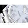 Datejust 41mm 904L SS/Flt/Oys White/Stk EWE A3235