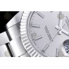 Datejust 41mm 904L SS/Flt/Oys Silver/Stk EWE A3235