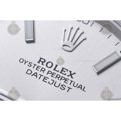 Datejust 41mm 904L SS/Flt/Oys Silver/Stk EWE A3235