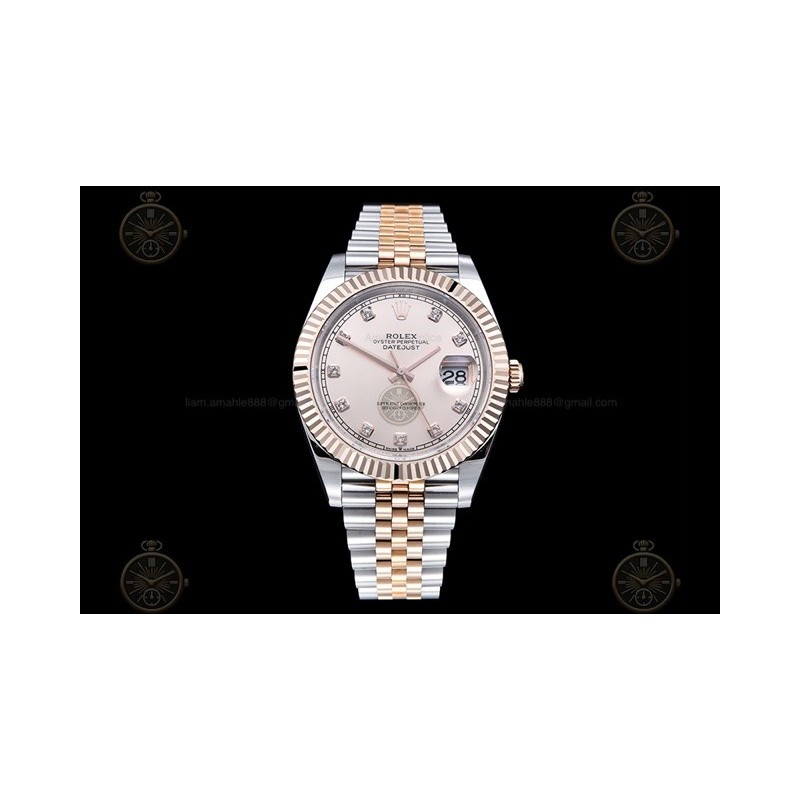 Datejust 41mm 126331 904L RG-SS/Flt/Jub RG/Dia EWE A3235