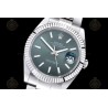 Datejust 41mm 904L SS/Flt/Oys Green/Stk EWE A3235