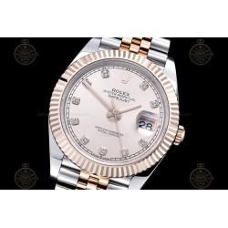 Datejust 41mm 126331 904L RG-SS/Flt/Jub RG/Dia EWE A3235