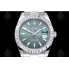 Datejust 41mm 904L SS/Flt/Oys Green/Stk EWE A3235