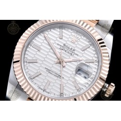 Datejust 41mm 126331 904L RG-SS/Flt/Oys HCSilver/Stk EWE A3235