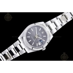 Datejust 41mm 904L SS/Flt/Oys Grey/Stk EWE A3235