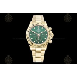 Daytona 116508  904L YG Green/Stk SWF SH4130