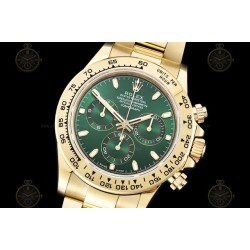 Daytona 116508  904L YG Green/Stk SWF SH4130