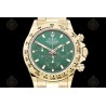 Daytona 116508  904L YG Green/Stk SWF SH4130