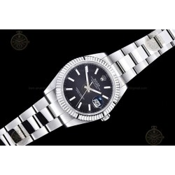 Datejust 41mm 904L SS/Flt/Oys Black/Stk EWE A3235