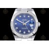 Datejust 41mm 904L SS/Flt/Oys Blue/Dia EWE A3235