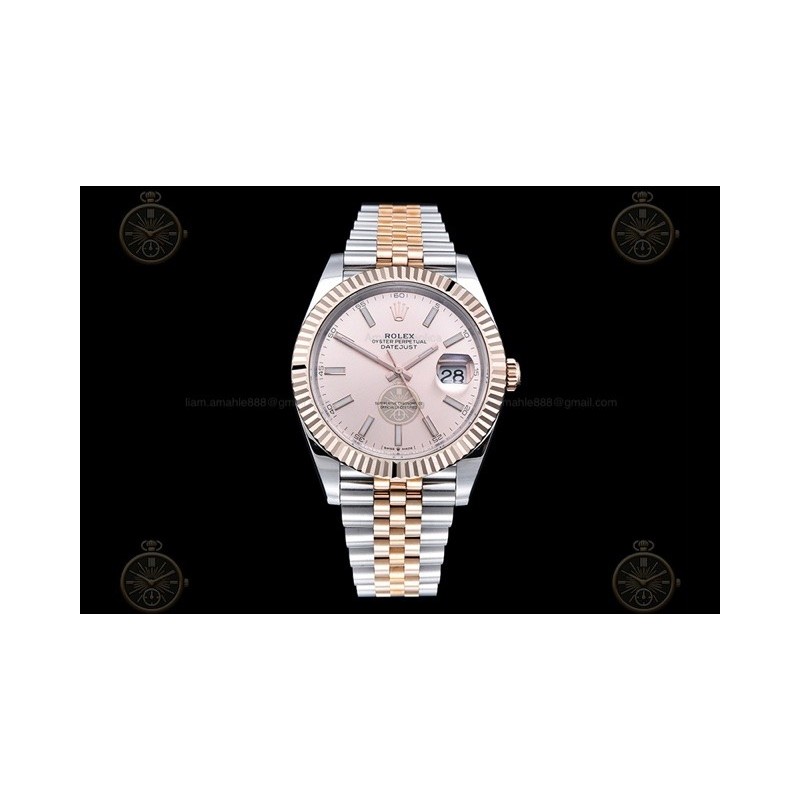 Datejust 41mm 126331 904L RG-SS/Flt/Jub RG/Stk EWE A3235