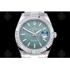 Datejust 41mm 904L SS/Flt/Oys Honeycomb Green/Stk EWE A3235