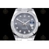 Datejust 41mm 904L SS/Flt/Oys Grey/Dia EWE A3235