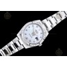 Datejust 41mm 904L SS/Flt/Oys White MOP/Dia EWE A3235